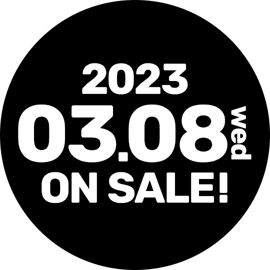 2023.3.8 wed. ON SALE !